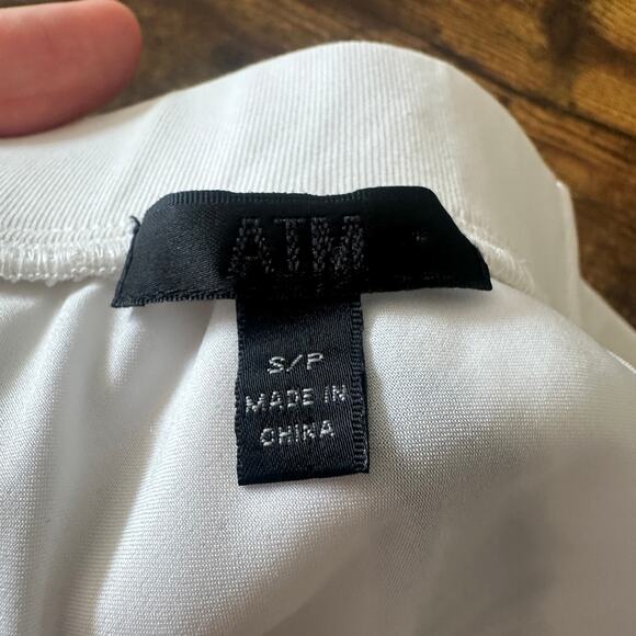 ATM Anthony Thomas Melillo skirt Tie-dye Silk Charmuese Stripe Slip - Picture 8 of 9